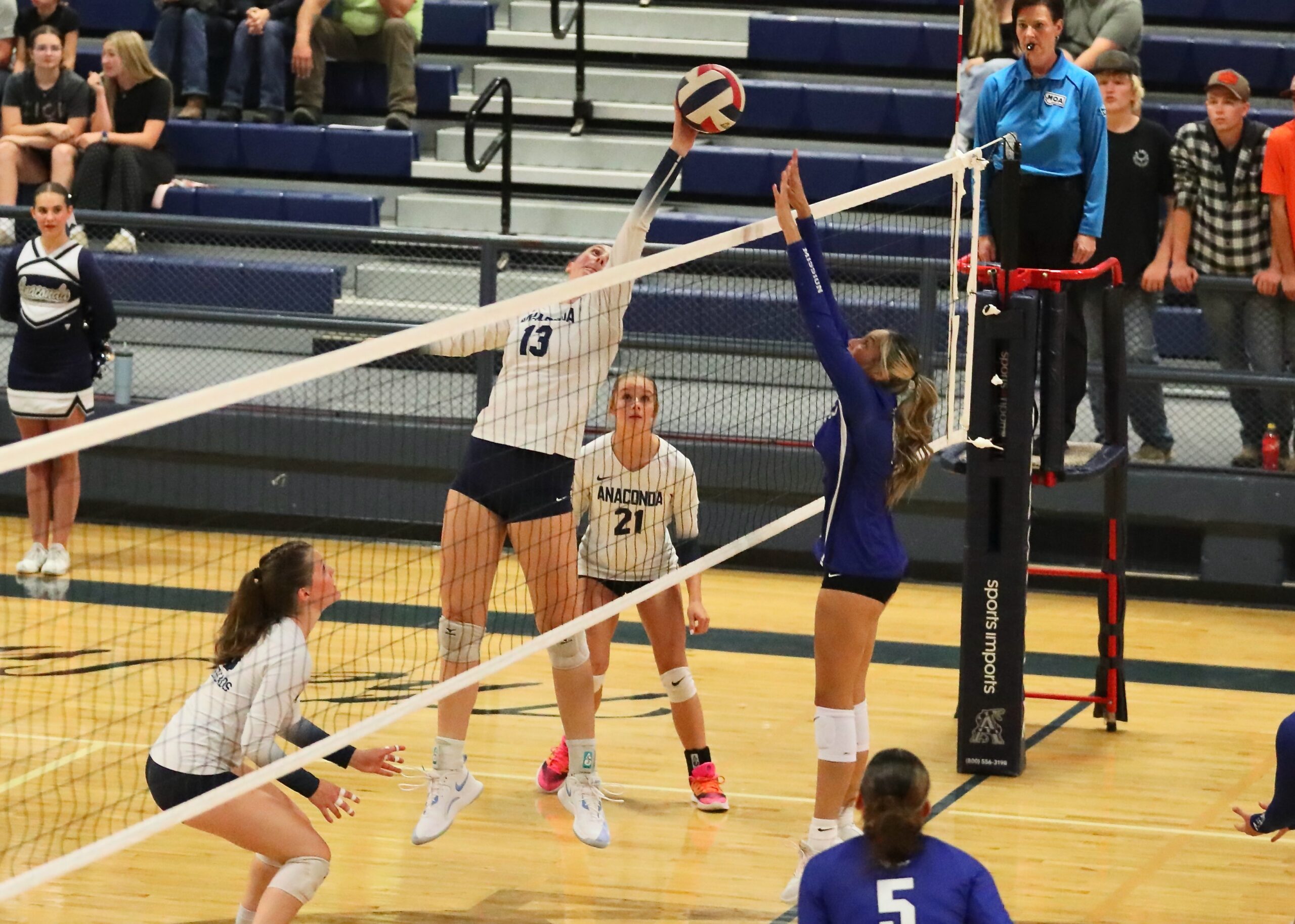 ‘Heads sweep Lady Bulldogs in home opener